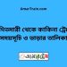 আদিতমারী টু কাকিনা ট্রেনের সময়সূচী ও ভাড়া তালিকা