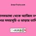 আলমডাঙ্গা টু আজিম নগর ট্রেনের সময়সূচী ও ভাড়া তালিকা