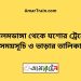 আলমডাঙ্গা টু যশোর ট্রেনের সময়সূচী ও ভাড়া তালিকা