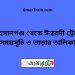 আহসানগঞ্জ টু ঈশ্বরদী ট্রেনের সময়সূচী ও ভাড়া তালিকা