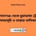 আহসানগঞ্জ টু চুয়াডাঙ্গা ট্রেনের সময়সূচী ও ভাড়া তালিকা