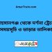 আহসানগঞ্জ টু দর্শনা ট্রেনের সময়সূচী ও ভাড়া তালিকা