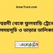 ঈশ্বরদী টু ফুলবাড়ি ট্রেনের সময়সূচী ও ভাড়া তালিকা