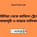 কাউনিয়া টু কাকিনা ট্রেনের সময়সূচী ও ভাড়া তালিকা