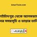 কোটচাঁদপুর টু আলমডাঙ্গা ট্রেনের সময়সূচী ও ভাড়া তালিকা