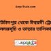 কোটচাঁদপুর টু ঈশ্বরদী ট্রেনের সময়সূচী ও ভাড়া তালিকা