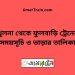 খুলনা টু ফুলবাড়ি ট্রেনের সময়সূচী ও ভাড়া তালিকা