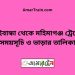 গাইবান্ধা টু মহিমাগঞ্জ ট্রেনের সময়সূচী ও ভাড়া তালিকা