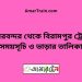 চিরিরবন্দর টু বিরামপুর ট্রেনের সময়সূচী ও ভাড়া তালিকা