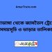 চুয়াডাঙ্গা টু জামতৈল ট্রেনের সময়সূচী ও ভাড়া তালিকা