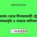 চুয়াডাঙ্গা টু নীলফামারী ট্রেনের সময়সূচী ও ভাড়া তালিকা