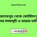 জয়দেবপুর টু কোটচাঁদপুর ট্রেনের সময়সূচী ও ভাড়া তালিকা