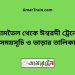 জামতৈল টু ঈশ্বরদী ট্রেনের সময়সূচী ও ভাড়া তালিকা