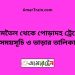 জামতৈল টু পোড়াদহ ট্রেনের সময়সূচী ও ভাড়া তালিকা