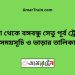 ঢাকা টু বঙ্গবন্ধু সেতু পূর্ব ট্রেনের সময়সূচী ও ভাড়া তালিকা