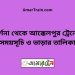 দর্শনা টু আক্কেলপুর ট্রেনের সময়সূচী ও ভাড়া তালিকা