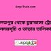 দৌলতপুর টু চুয়াডাঙ্গা ট্রেনের সময়সূচী ও ভাড়া তালিকা