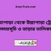 নওয়াপাড়া টু উল্লাপাড়া ট্রেনের সময়সূচী ও ভাড়া তালিকা