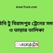 পাঁচবিবি টু বিরামপুর ট্রেনের সময়সূচি ও ভাড়ার তালিকা