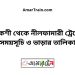 পাকশী টু নীলফামারী ট্রেনের সময়সূচী ও ভাড়া তালিকা