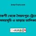 পাকশী টু সৈয়দপুর ট্রেনের সময়সূচী ও ভাড়া তালিকা