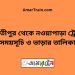 পার্বতীপুর টু নওয়াপাড়া ট্রেনের সময়সূচী ও ভাড়া তালিকা