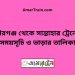 পীরগঞ্জ টু সান্তাহার ট্রেনের সময়সূচী ও ভাড়া তালিকা