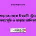 পোড়াদহ টু ঈশ্বরদী ট্রেনের সময়সূচী ও ভাড়া তালিকা