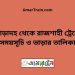 পোড়াদহ টু রাজশাহী ট্রেনের সময়সূচী ও ভাড়া তালিকা