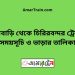 ফুলবাড়ি টু চিরিরবন্দর ট্রেনের সময়সূচী ও ভাড়া তালিকা