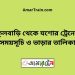 ফুলবাড়ি টু যশোর ট্রেনের সময়সূচী ও ভাড়া তালিকা