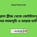 বড়াল ব্রীজ টু কোটচাঁদপুর ট্রেনের সময়সূচী ও ভাড়া তালিকা