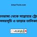 বামনডাঙ্গা টু সান্তাহার ট্রেনের সময়সূচী ও ভাড়া তালিকা