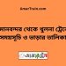 বিমানবন্দর টু খুলনা ট্রেনের সময়সূচী ও ভাড়ার তালিকা