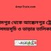 বিরামপুর টু আক্কেলপুর ট্রেনের সময়সূচী ও ভাড়া তালিকা