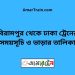 বিরামপুর টু ঢাকা ট্রেনের সময়সূচী ও ভাড়া তালিকা