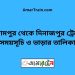 বিরামপুর টু দিনাজপুর ট্রেনের সময়সূচী ও ভাড়া তালিকা