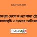 বিরামপুর টু নওয়াপাড়া ট্রেনের সময়সূচী ও ভাড়া তালিকা