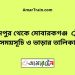 বিরামপুর টু মোবারকগঞ্জ ট্রেনের সময়সূচী ও ভাড়া তালিকা