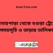 বোনারপাড়া টু বগুড়া ট্রেনের সময়সূচী ও ভাড়া তালিকা