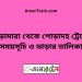 ভেড়ামারা টু পোড়াদহ ট্রেনের সময়সূচী ও ভাড়া তালিকা