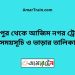 মিরপুর টু আজিম নগর ট্রেনের সময়সূচী ও ভাড়া তালিকা