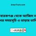 মোবারকগঞ্জ টু আজিম নগর ট্রেনের সময়সূচী ও ভাড়া তালিকা