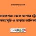 মোবারকগঞ্জ টু যশোর ট্রেনের সময়সূচী ও ভাড়ার তালিকা