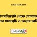 লালমনিরহাট টু সোনাতলা ট্রেনের সময়সূচী ও ভাড়া তালিকা