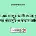 শহীদ এম মনসুর আলী টু খুলনা ট্রেনের সময়সূচী ও ভাড়ার তালিকা