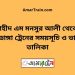 শহীদ এম মনসুর আলী টু চুয়াডাঙ্গা ট্রেনের সময়সূচী ও ভাড়া তালিকা