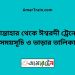 সান্তাহার টু ঈশ্বরদী ট্রেনের সময়সূচী ও ভাড়া তালিকা