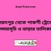 সৈয়দপুর টু পাকশী ট্রেনের সময়সূচী ও ভাড়া তালিকা