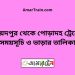 সৈয়দপুর টু পোড়াদহ ট্রেনের সময়সূচী ও ভাড়া তালিকা